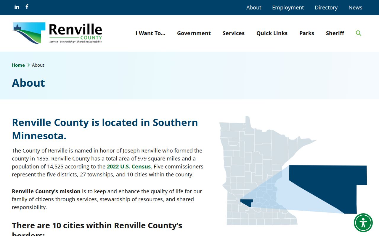 Renville County court docket county information